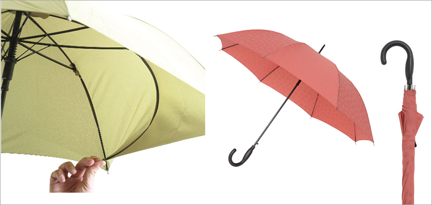 「安全をデザインする傘」リフレクタープリントジャンプ